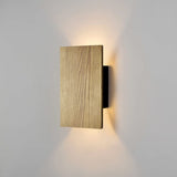 1 x RAW Customer Returns ouglres Wooden Wall Lamp Vintage, Wall Light with Switch in Industrial Design, Wall Light Indoor for Living Room Bedroom Hallway, Retro Wooden Night Lamp Warm White, LED 8W, 1 Pack - RRP €38.55