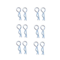 1 x Brand New Janjunsi 100pcs RC Car Clip Pins, Type R Body Clips Pin Accessories for 1 10 1 12 1 16 Scale Remote Control Car Shell, Blue - RRP €26.4