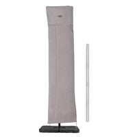 1 x RAW Customer Returns Sekey protective cover for cantilever umbrella, cover for parasol, tear-resistant, grey - RRP €32.45