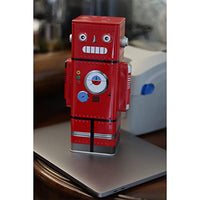 2 x Brand New NP Creative Robot Piggy Bank, Children s Money Box, Creative Shape, Desk Decoration, Piggy Bank, Children s Birthday Gift, 24.5 x 13 x 7.5 cm 1 Piece, Red , M - RRP €45.6