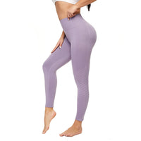 1 x RAW Customer Returns SEGRILA Women s Gym Leggings High Waist Sports Leggings Seamless Yoga Pants, Fuchsia, S - RRP €20.42