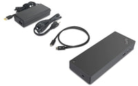 1 x RAW Customer Returns Lenovo ThinkPad Thunderbolt 3 Docking Station 40AN0135EU - RRP €236.57