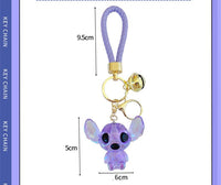 6 x Brand New RWXCOW 2-Piece Set Keychain,Stitch Gifts Cute Keychains Ohana Means Family Friendship Gift Stitch Stuff Ornament Heart Keychain Birthday Gift - RRP €165.6