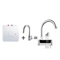 1 x RAW Customer Returns HOGART Electric faucet with instantaneous water heater 230v for kitchen, garden, bathroom, caravan, camping, smart heater, faucet with instant water heater, hot water tap, kitchen faucet, water boiler - RRP €41.24