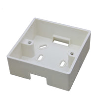 1 x RAW Customer Returns Beok Surface Box for Underfloor Heating Thermostat Surface Housing for Recessed Sockets. - RRP €10.07