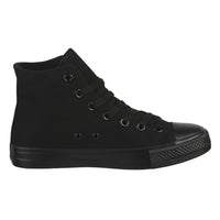 1 x RAW Customer Returns Elara Unisex Sneaker Women Men High Top Chunkyrayan ZCA014 CB019 Allblack-39 - RRP €26.17