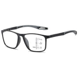 1 x RAW Customer Returns KOOSUFA Progressive Multifocus Anti-Blue Light Reading Glasses Men Women Ultralight TR90 Frame Spring Hinge Computer Glasses Progressive Work Reading Aid Black Gray, 1.5 - RRP €25.2