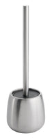 1 x RAW Customer Returns mDesign Elegant Stainless Steel Toilet Brush Toilet Brush with Holder Included Practical Toilet Brush Holders Silver - RRP €27.24