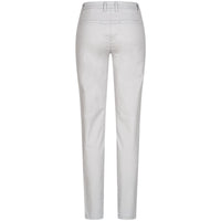 1 x RAW Customer Returns Daniel Hechter women s chino trousers casual modern fit light grey model 41300 corporate fashion size 50 - RRP €99.95