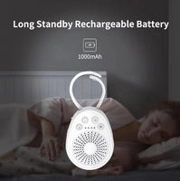 2 x Brand New VOHESEA White Noise Machine - Portable White Noise Sound Machine, Sleep Aid for Babies and Adults with Super Battery 20 Soothing Sounds 3 Timer Settings Auto Mode No Wifi Download - RRP €50.4