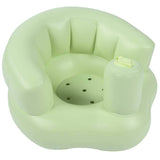 1 x RAW Customer Returns Longzhuo Baby Bath Seat Inflatable Stool Infant Chair Baby Inflatable Sofa Baby Built-in Pump Bath Seat Household Multi-Purpose Children s Bath Training Sofa Portable Baby Play Sofa Green  - RRP €23.26