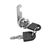 1 x RAW Customer Returns 2 pieces mailbox lock 20mm, cabinet lock, furniture lock with key, cam lock, locker lock, lever lock, drawer lock for mailboxes, cabinet doors, furniture used - RRP €9.99