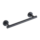 1 x RAW Customer Returns KES Towel Rack Black Bathroom Towel Rail Stainless Steel SUS 304 Bath Towel Rack Towel Holder Shower 30CM Wall Mounted, A2000S30-BK - RRP €25.5