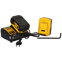 1 x RAW Customer Returns Dewalt 18 Volt 125 mm cordless angle grinder DCG405P2 800 watts, brushless motor, epoxy resin armored windings, electronic clutch and brake, including 2x 5.0 Ah batteries and charger  - RRP €24.0