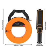 1 x RAW Customer Returns Cikonielf Pipe Tester, Wall Pipe Blockage Detector Steel PVC Pipe Clogging Scanner Home Tools with 4 Replacement Probes Waterproof Probe - RRP €95.2