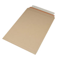 1 x RAW Customer Returns 25 Cardboard Shipping Envelopes 250 x 353 mm up to 50 mm Full Height Ideal for DIN A4 Cardboard 440 grams m2 Brown Self-Adhesive Closure for Documents Books Toppac tP335 25 Carton A4  - RRP €33.99