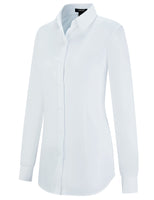 1 x RAW Customer Returns Tapata Women s Button Down Shirts Classic Fit Long Sleeve Blouses Stretch Tops for Work Business Casual Dressy White XX-Large - RRP €33.26