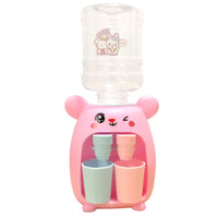 1 x RAW Customer Returns Toddmomy Mini Drinks Dispenser 1pc Mini Simulation Drinks Dispenser for Kids Drinking Fountain for Children Party Favors Pink Mini Water Dispenser - RRP €20.4