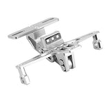 1 x RAW Customer Returns Dasing Universal Motorcycle License Plate Holder Aluminum Eliminator Holder Adjustable License Bracket Plate Holder - RRP €20.7