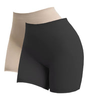 1 x RAW Customer Returns COMFREE girdle pants women shaping underwear body shaper girdle briefs strong shaping with tummy control effect shapewear seamless figure-shaping underpants girdle pants anti-chafing black beige L - RRP €31.25