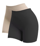 1 x RAW Customer Returns COMFREE girdle pants women shaping underwear body shaper girdle briefs strong shaping with tummy control effect shapewear seamless figure-shaping underpants girdle pants anti-chafing black beige L - RRP €31.25