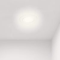 1 x RAW Customer Returns Lumare LED recessed spotlight dimmable 4W 400 lumen IP44 only 27mm extra flat installation depth LED light module replaceable ceiling spotlight AC 230V 120 ceiling lamp recessed spotlight white round bathroom set of 3 - RRP €18.99