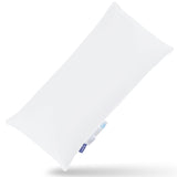 1 x RAW Customer Returns Uniency down pillow 40x80 3 chamber 100 cotton cover filling 800g outside 90 down and 10 feathers 100g, inside 100 feathers 700g pillow 40x80 down premium pillow white Oeko-TEX and RDS 1 piece - RRP €47.58