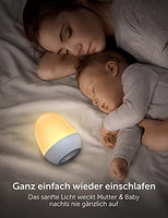 1 x RAW Customer Returns Children s Night Light Dimmable Baby Night Lamp LED Night Light USB Rechargeable, Eye-friendly, Snooze Light Mood Light White  - RRP €22.18