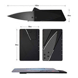 2 x RAW Customer Returns ShineTool 10 Pack Credit Card Knife, Credit Card Size Folding Knife, Outdoor Stainless Steel Handle Pocket Knife Mini Survival Knife Survival Knife Black - RRP €32.26