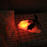 7 x RAW Customer Returns Dinosaur Night Light Gifts, Fire Breathing Dinosaur Night Light, 3D LED Realistic Dragon Night Light USB Rechargeable, 3D Dragon LED Lamp Removable, for Bedroom, Children s Room, Gift - RRP €195.93