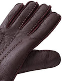 1 x Brand New YISEVEN Womens Winter Sheepskin Leather Shearling Gloves Driving Fur Lined Sherpa Heated Warm Mittens Thick Merino Wool lining for Cold Weather Dress Gifts, Purple Medium - RRP €35.28