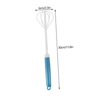 1 x Brand New HOMSFOU Beaters Whisk Hand Pressed Rotary Whisk Mixer Whisk Hand Pressed Whisk Mixer Hand Pressed Whisk Stirring Whisk Semi-Automatic Whisk - RRP €8.95