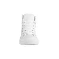 1 x RAW Customer Returns Elara Unisex Sneaker Sports Shoes High Top Sneaker Textile 014 Shoes 3600-3601-AllWhite-44 - RRP €22.4