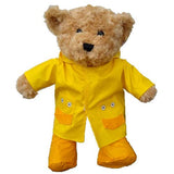 1 x RAW Customer Returns Yellow Raincoat - Teddy Bear Clothes - Teddy Bear Outfit - 40cm - Bear not included - RRP €16.33