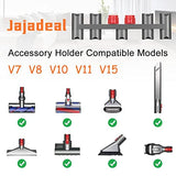 1 x RAW Customer Returns Jajadeal wall mount accessory holder for Dyson V11 V10 V15 V7 V8 V8 vacuum cleaner, docking station storage holder for Dyson attachment holder 9 storage sockets  - RRP €19.99