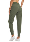 1 x RAW Customer Returns BALEAF Women s Cargo Jogging Pants 27 Lightweight Hiking Pants Breathable Quick-drying Workout Lounge Casual Outdoor Functional Pants Longer Version Green XS - RRP €37.3