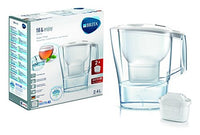 1 x RAW Customer Returns Brita 1024024 Pitcher water filter 2.4L Transparent water filter White 265 mm 110 mm 275 mm 990 g 2 pc s  - RRP €35.9