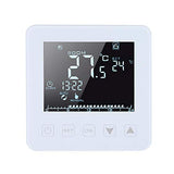 1 x RAW Customer Returns FTVOGUE Programmable Thermostat, 16A LCD Display Digital Thermostat for Electric Heating Room Thermostat - RRP €35.39