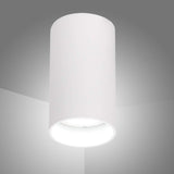 1 x RAW Customer Returns Klighten 4 pieces surface-mounted spotlight matt white surface-mounted light surface-mounted spotlight GU10 socket, ceiling spots surface-mounted ceiling light round  made of aluminum, 56 x 100mm, without bulb - RRP €38.45