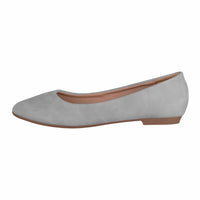 1 x RAW Customer Returns Elara Women s Ballerina Comfortable Slip Ons Flat Chunkyrayan New B3039H-BL Grey 41 - RRP €24.95