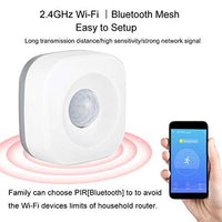 1 x RAW Customer Returns Liseng for Tuya WiFi PIR Motion Sensor Wireless Infrared Detector Security Burglar Alarm Sensor Smart Life APP Control - RRP €22.18