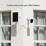 1 x RAW Customer Returns Wasserstein Solar Panel with 13.1 ft 4 m Cable with 2W 5V Charging Compatible ONLY with Arlo Pro3 Pro 4, Arlo Ultra Ultra 2 Black, 3 Pack Not Compatible with Pro 2, Pro, HD, Essnetial Spotlight  - RRP €99.99