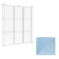 1 x RAW Customer Returns MAGIC SELECT Cards Transparent frame for Pok. Sports card collection. Magnetic holder for trading cards 35PT. Transparent acrylic for exchange cards with UV protection. - RRP €24.58