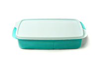 1 x RAW Customer Returns Tupperware to Go Lunchbox 1 L light turquoise with divider Clever Break School 36609 - RRP €21.67