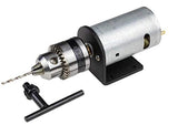 1 x RAW Customer Returns EsportsMJJ 5V-12V Lathe Press 555 Motor with Micro Drill Chuck and Mounting Bracket - RRP €17.21