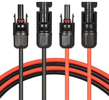 1 x RAW Customer Returns SOLARTRONICS extension cable 4mm incl. solar plug 2x10m - PV cable H1Z2Z2-K red black on both sides - photovoltaic cable with plug - solar cable for PV solar system - Made in Germany - RRP €28.19