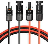 1 x RAW Customer Returns SOLARTRONICS extension cable 6mm incl. solar plug 2x12m - PV cable H1Z2Z2-K red black on both sides - photovoltaic cable with plug - solar cable for PV solar system - Made in Germany - RRP €39.95