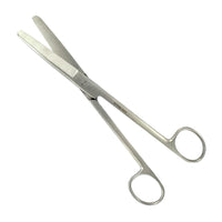 1 x RAW Customer Returns Mud scissors, round, for professional or private use, 14 cm, stainless steel - RRP €24.0