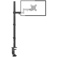 1 x RAW Customer Returns Bracwiser single fully adjustable standing height monitor arm stand mount 800mm high for monitor computer screen 13 15 17 19 20 22 23 24 26 27 30 32 inch VESA 75 100 MD7821 - RRP €32.26