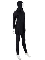 1 x RAW Customer Returns CaptainSwim Women Full Length Long Muslim Islamic Burkini Modest Swimwear M, Black  - RRP €42.35